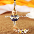 2015 melhor venda Gourd Crystal Perfume Bottle para decoração de carro